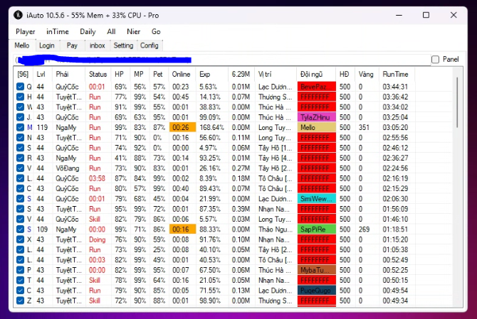 iAuto - Auto TLBB Interface